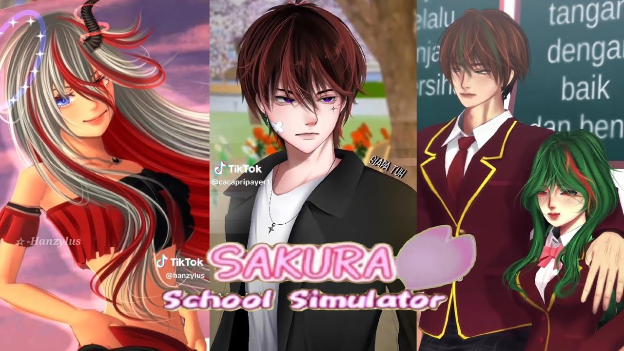 KUMPULAN VIDEO TIKTOK SAKURA SCHOL SIMULATOR #tiktoksakuraschoolsimulator #izinpemilik #cr 