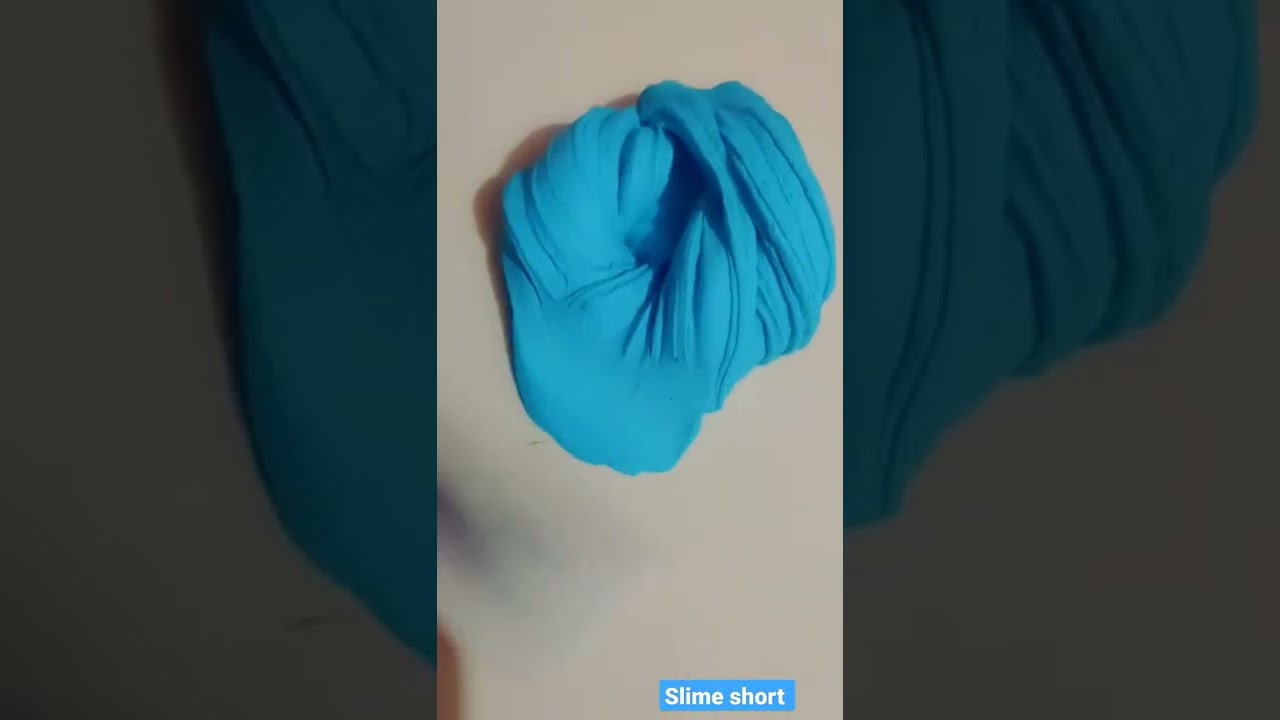 making butter slime with air dry clay