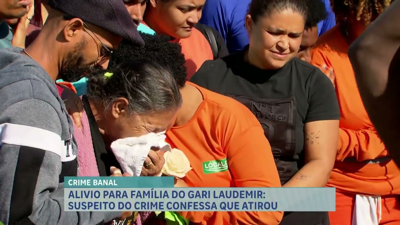 'A justiça está sendo feita', diz de viúva de gari morto em BH após confissão de suspeito