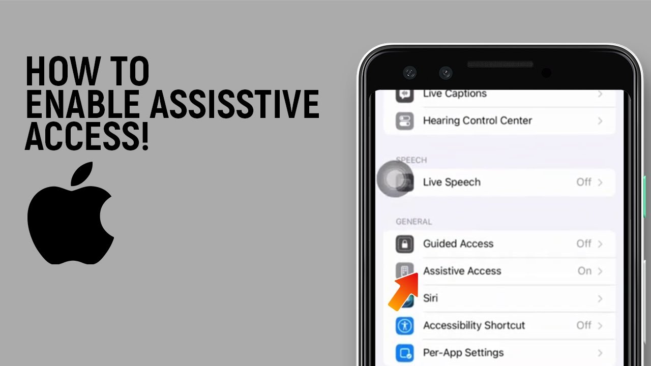 How To Enable Assistive Access On iOS 17 2023 [easy]