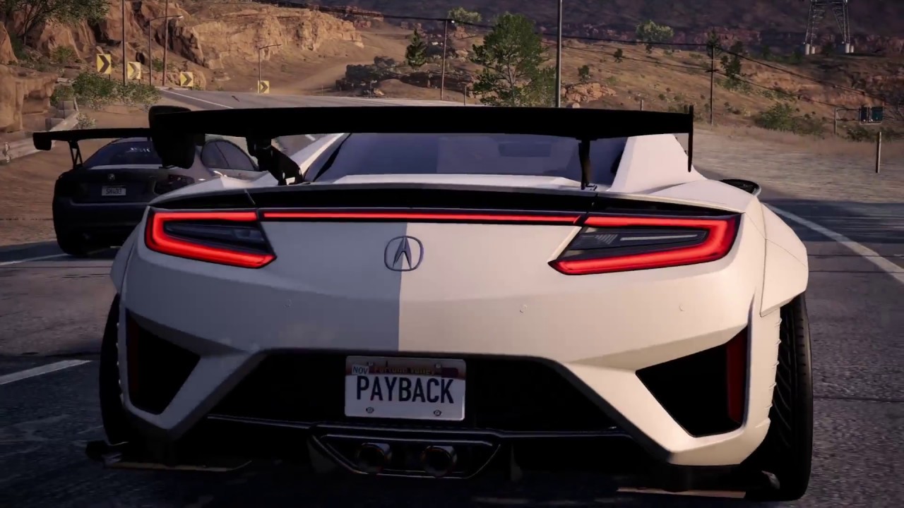 Need For Speed Payback Acura NSX: Sprint Racing Gameplay