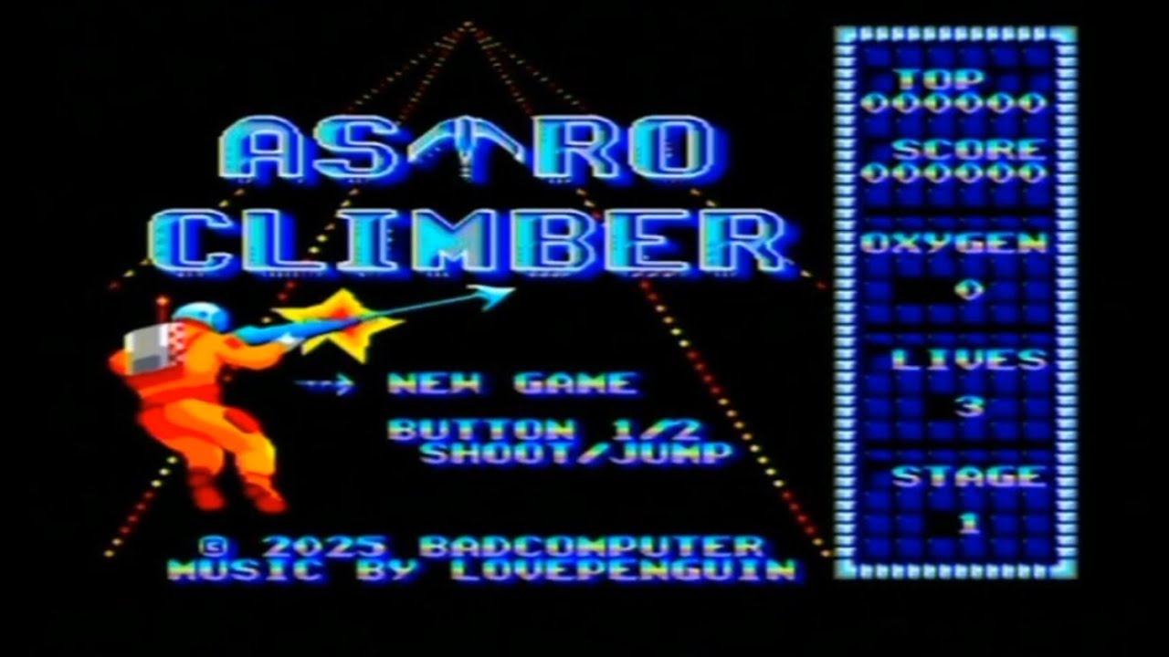 Master System Challenge - Astro Climber