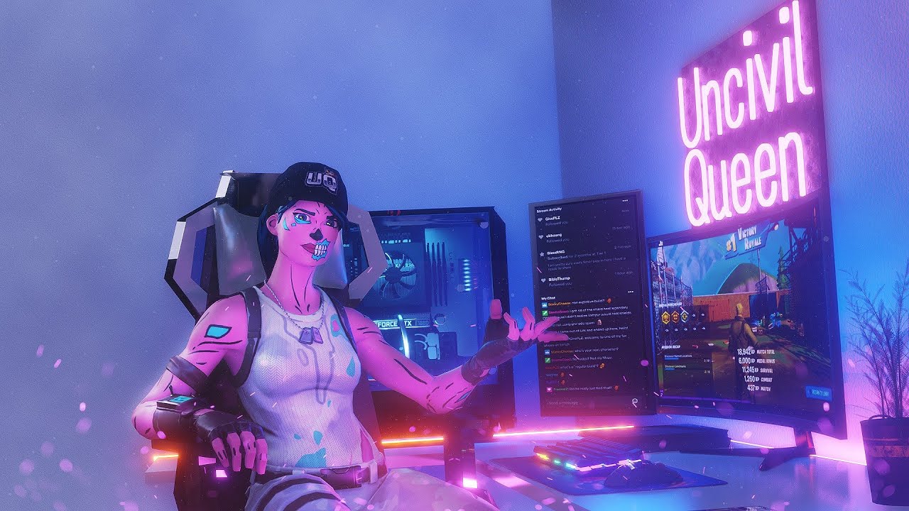 Ultimate Fortnite Gaming Setup | MY 2020 GAMING SETUP BUILD!!! (not a budget setup)