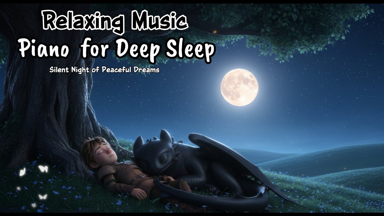 Piano Relaxing Music for Deep Sleep|Peace & Fresh Energy|Silent Night of Peaceful Dreams | Thmei Lau