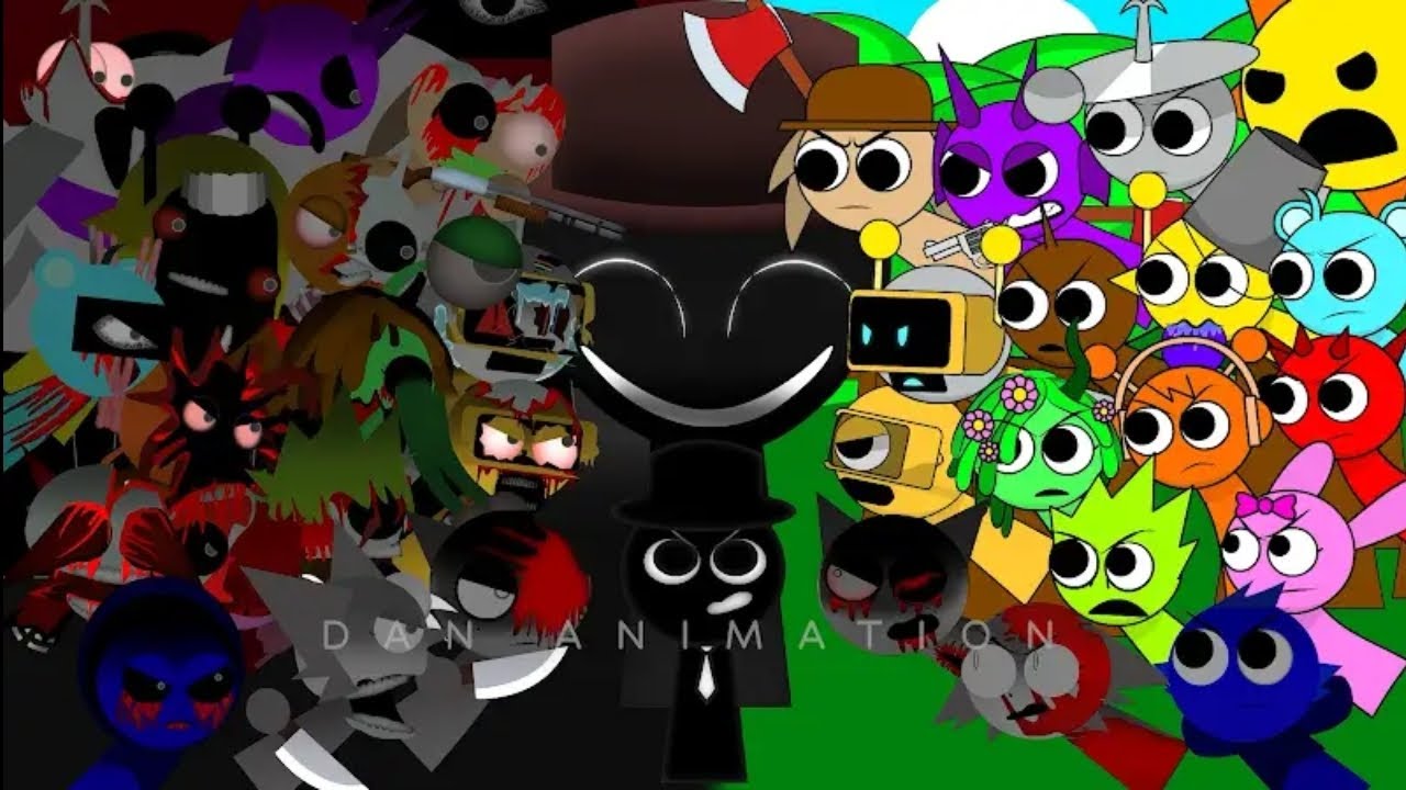 La casa del horror sprunki 3