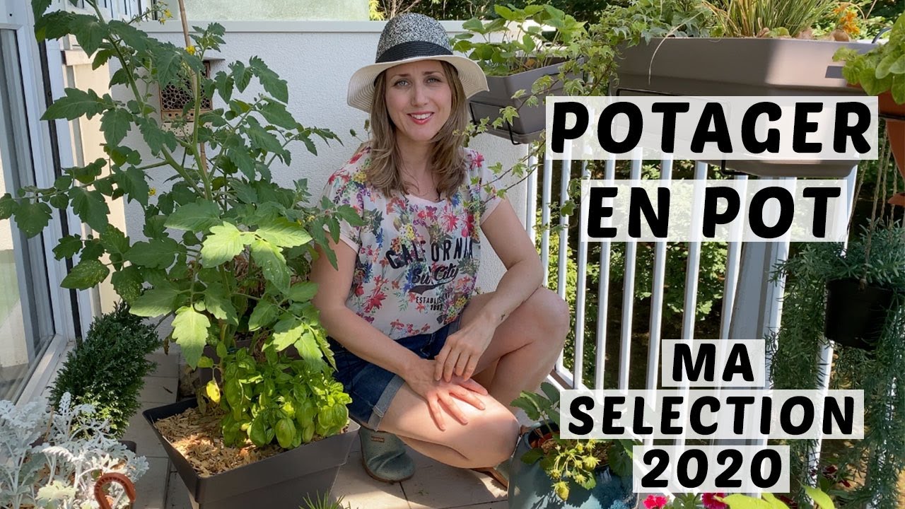 🍅 POTAGER EN POT : MA SÉLECTION 2020 🍆 🍓 🥒 | JARDINAGE URBAIN