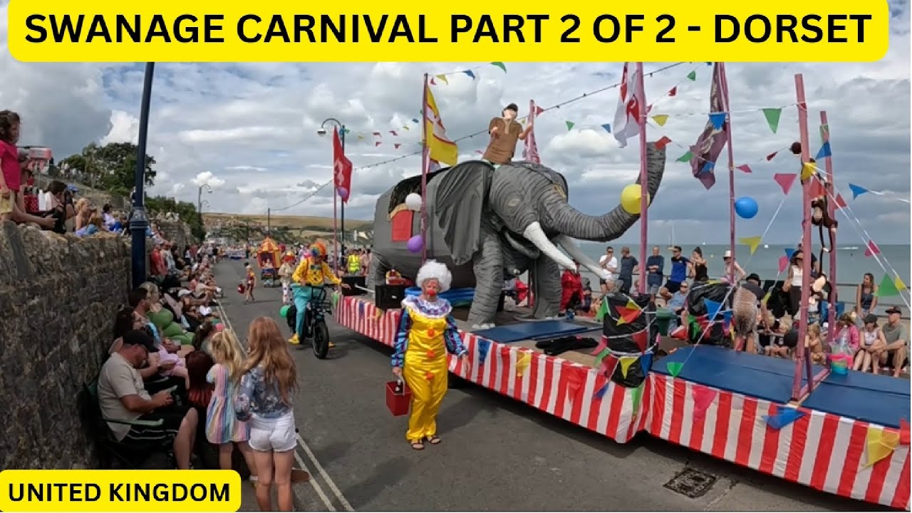 SWANAGE CARNIVAL PART 2 OF 2 | DORSET | 27 JULY 2025  | UNITED KINGDOM | BINU