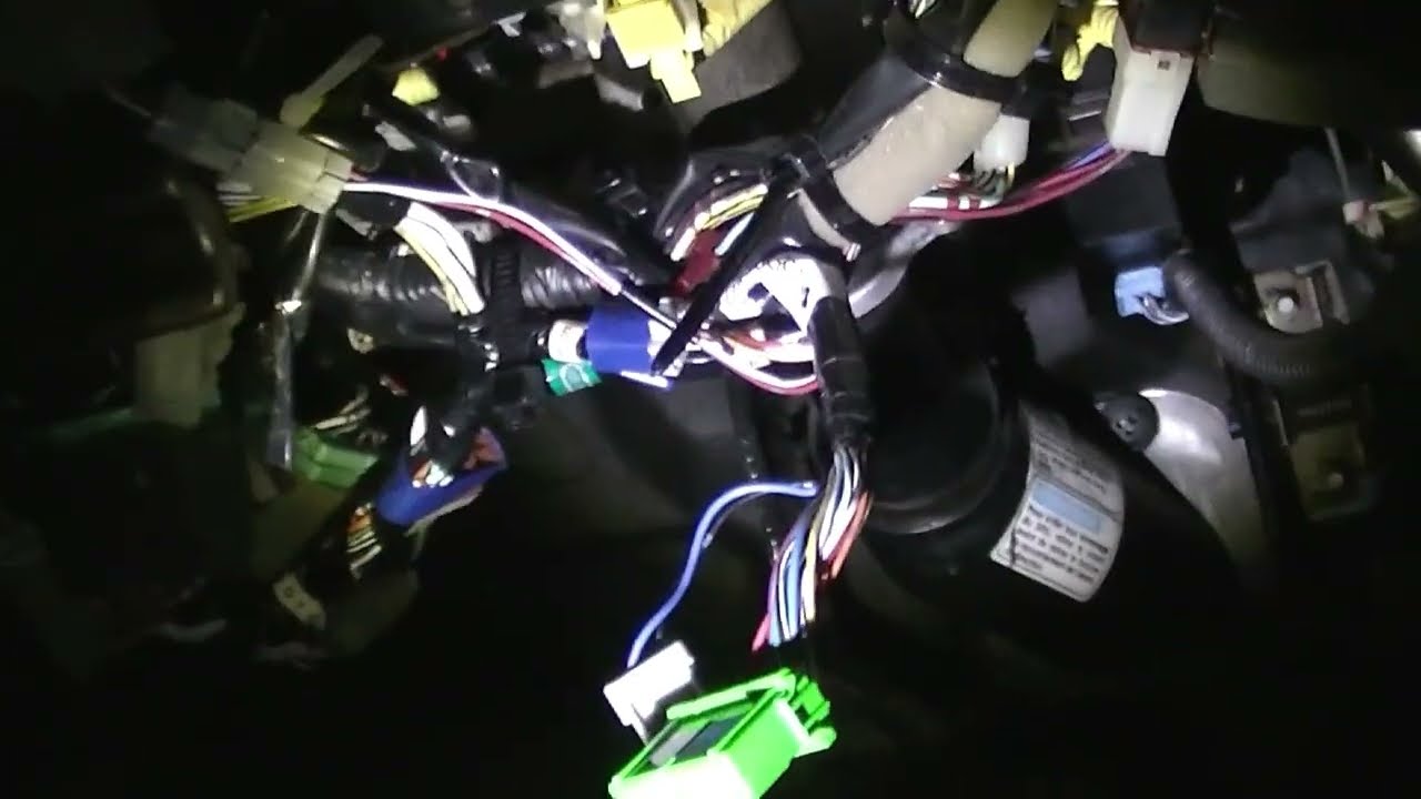 1998-2002 Honda Accord Security System Installation
