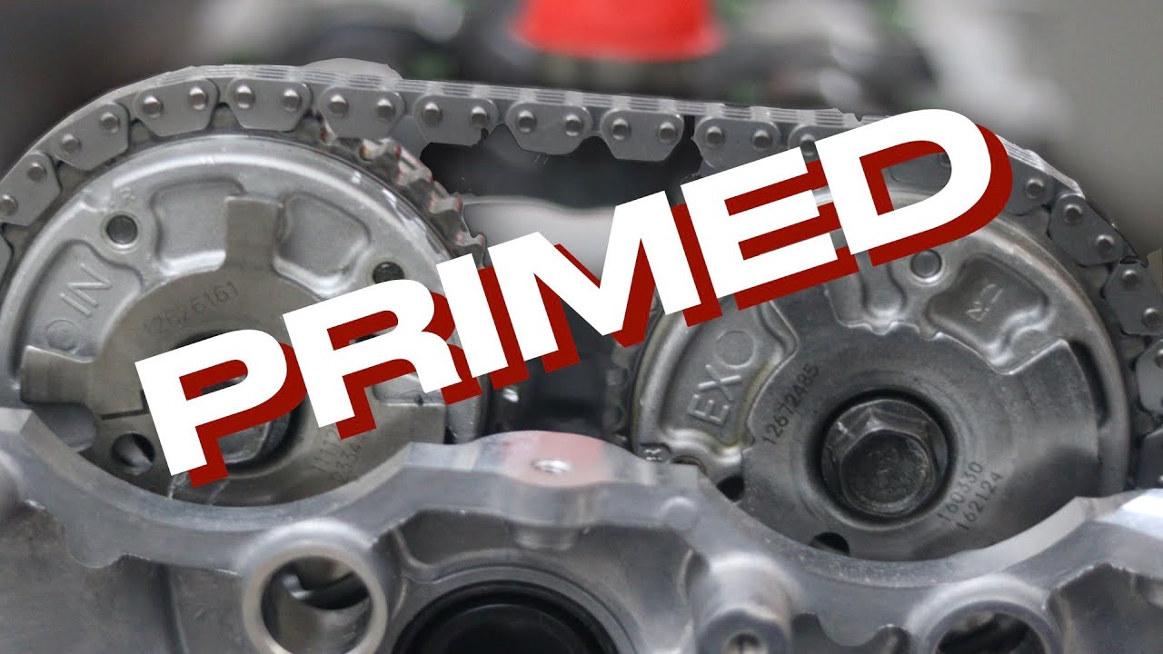 Super Easy GM 3.6L Engine Prime With No Special Tools (first start because timing chain failed)