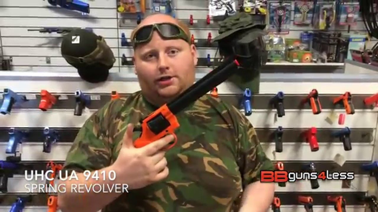UHC UA-9410 SPRING REVOLVER REVIEW FROM BBGUNS4LESS