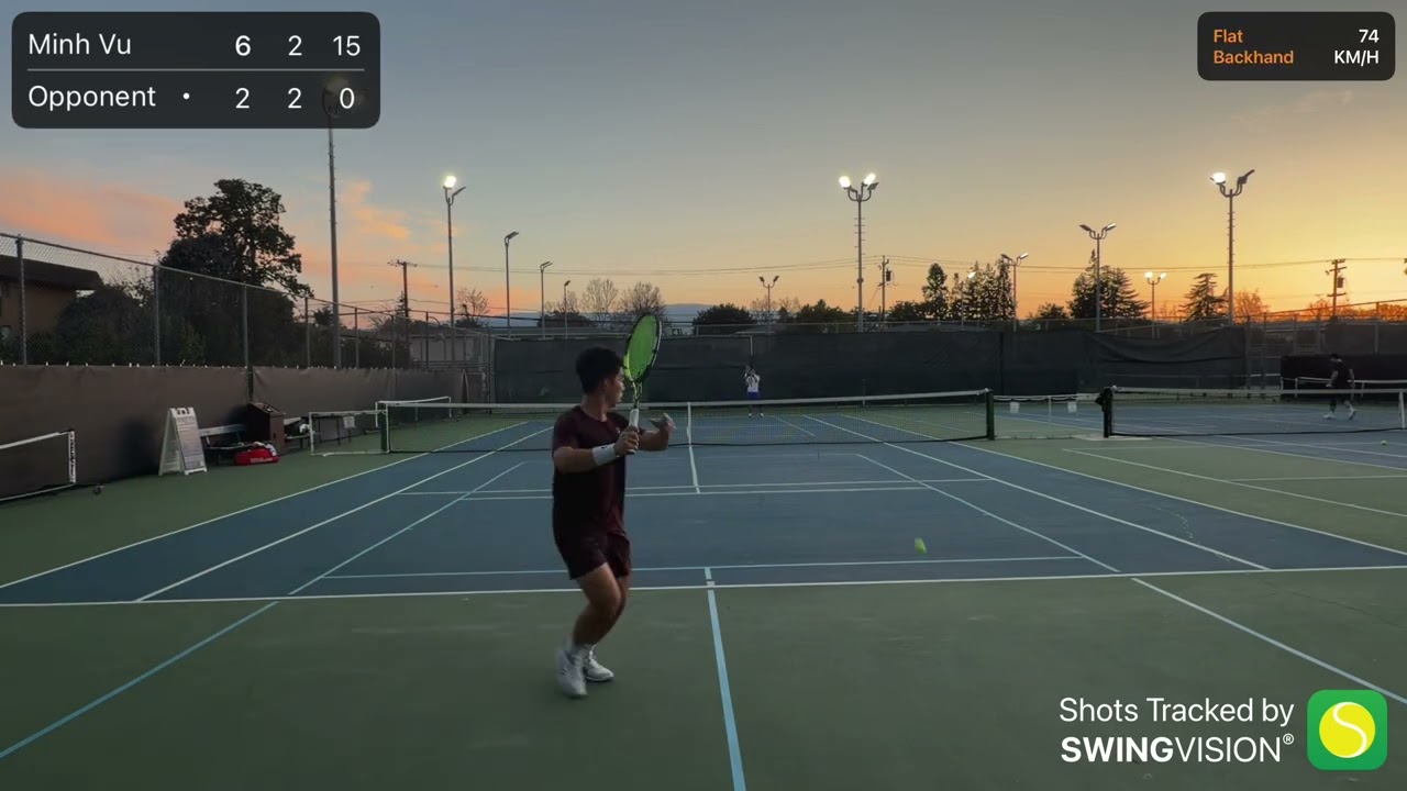 Highlights vs Minh Dang 01/28/2026 (6-2 6-6)