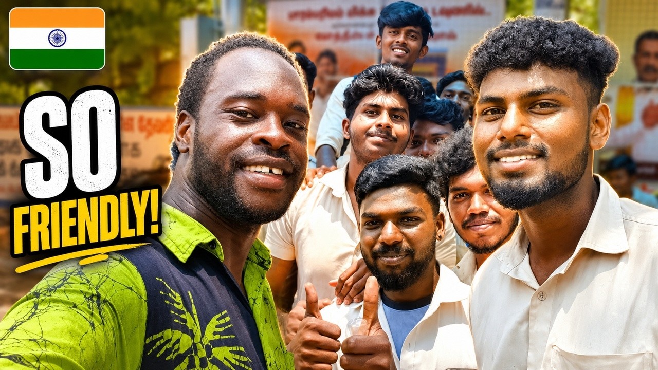 How Tamil People Treat Me In India (Not What I Expected!) 🇮🇳