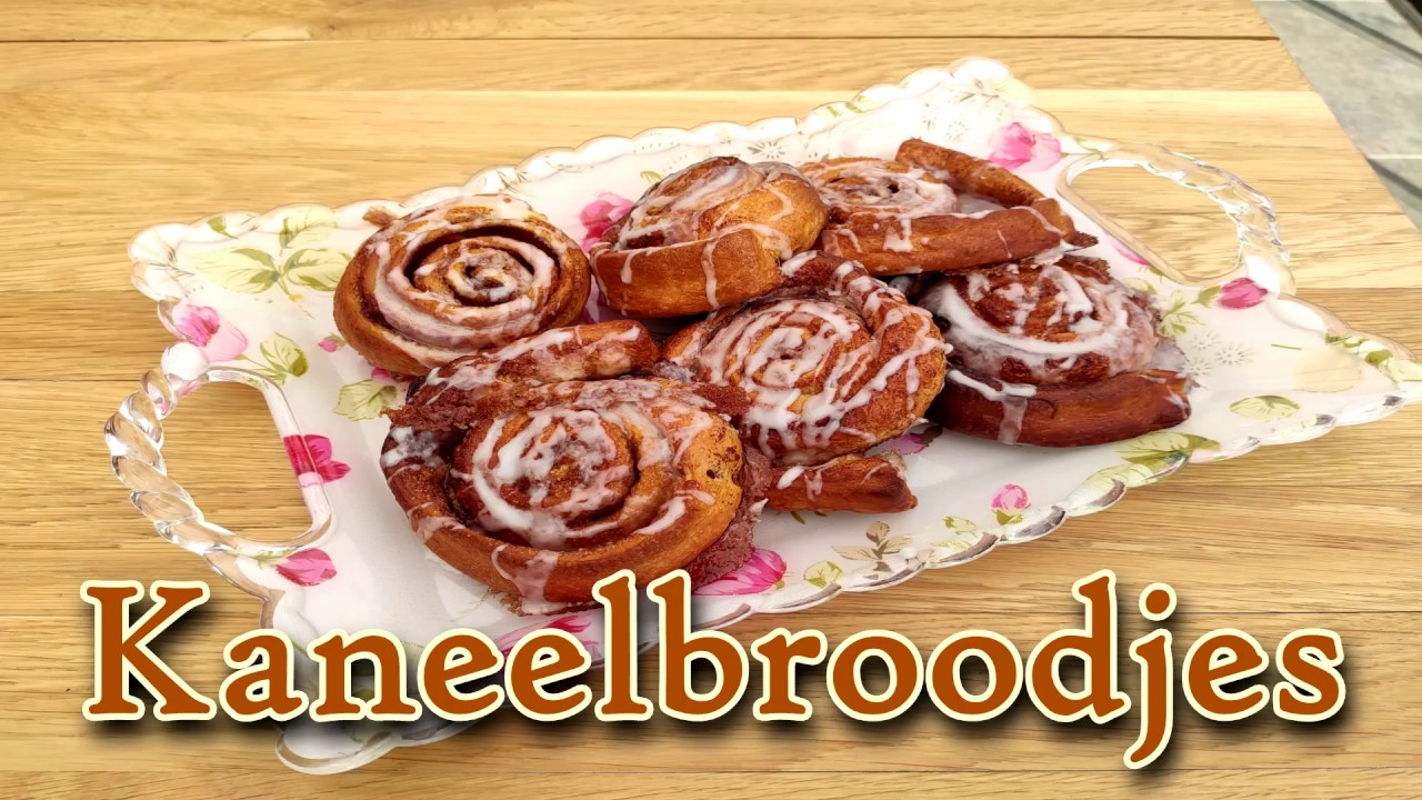 Lekkere kaneelbroodjes om zelf te maken.