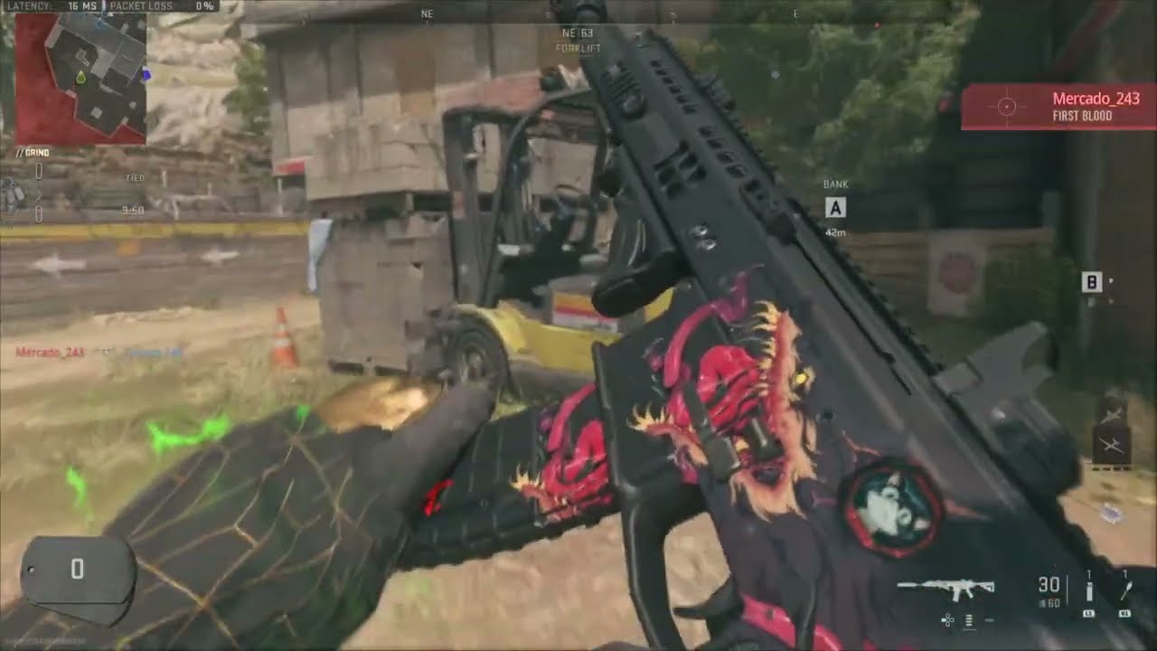 MW2 Aloof The Talking Cat Gun Screen Audio/Animations #callofduty #mw2 #gaming #cat