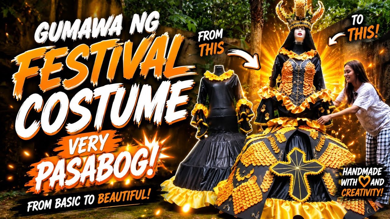 GUMAWA NG SINULOG FESTIVAL COSTUME / VERY PASABOG / larsivaniecentino 