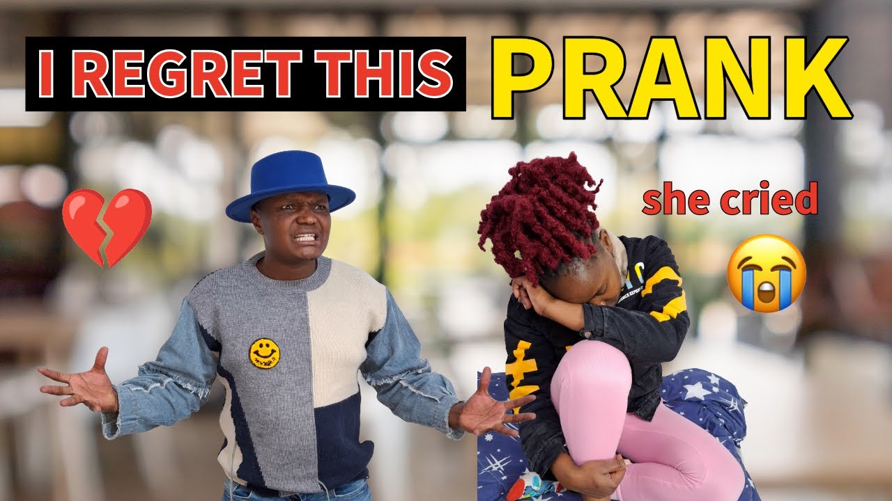 NO MORE PRANKS! This prank made her cry 😭