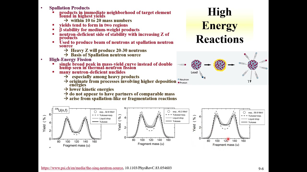 CHEM 418 Lecture 9 Nuclear Reactions Part 2