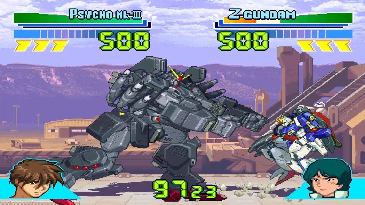 Gundam: Battle Assault [PS1] - Psycho Mk-III in Story Mode