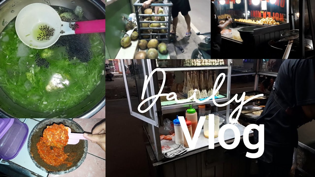 #dailyvlog MEMBUAT ES TIMUN SERUT | JAJAN SEMPOL | ONDE & MOLEN MINI