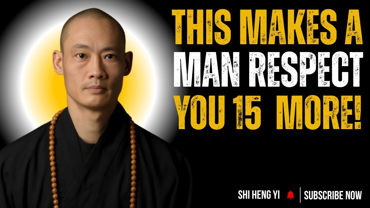 Men deeply respect women who apply these 4 rules: MOTIVATIONAL SPEECH BY SHI HENG YI
