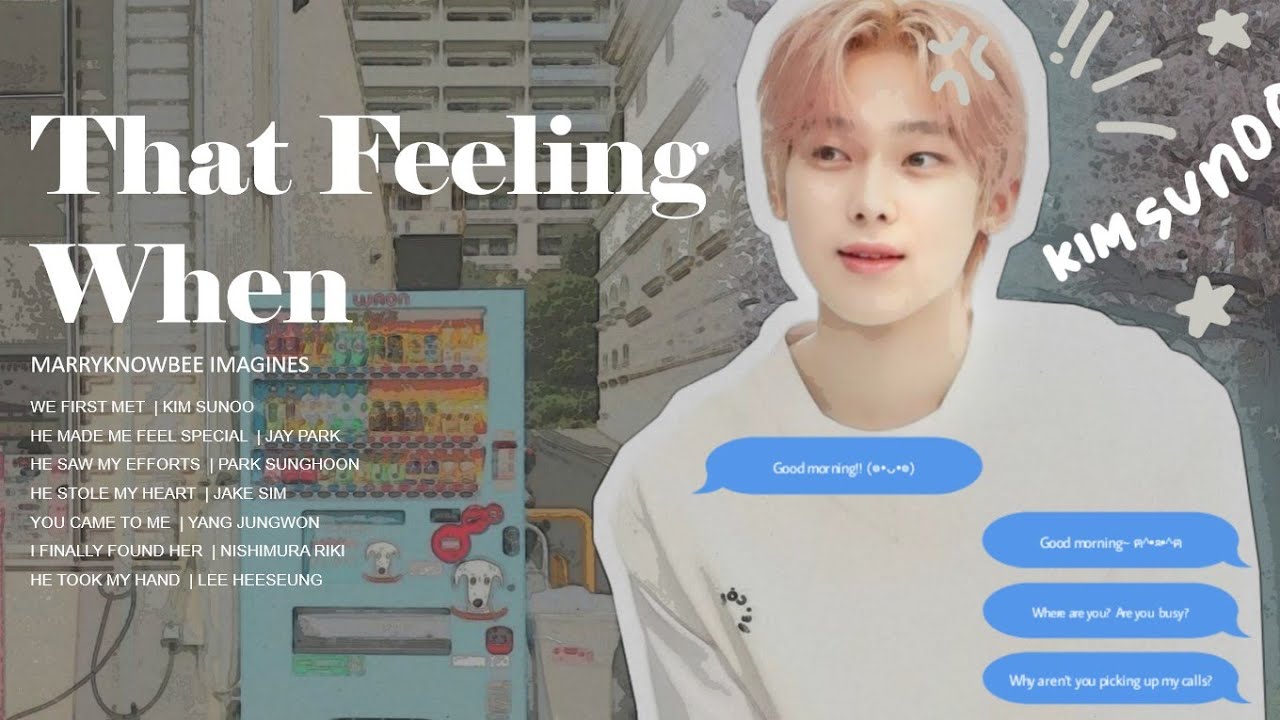 𝙏𝙁𝙒...𝙒𝙚 𝙛𝙞𝙧𝙨𝙩 𝙢𝙚𝙩  | Kim Sunoo Oneshot