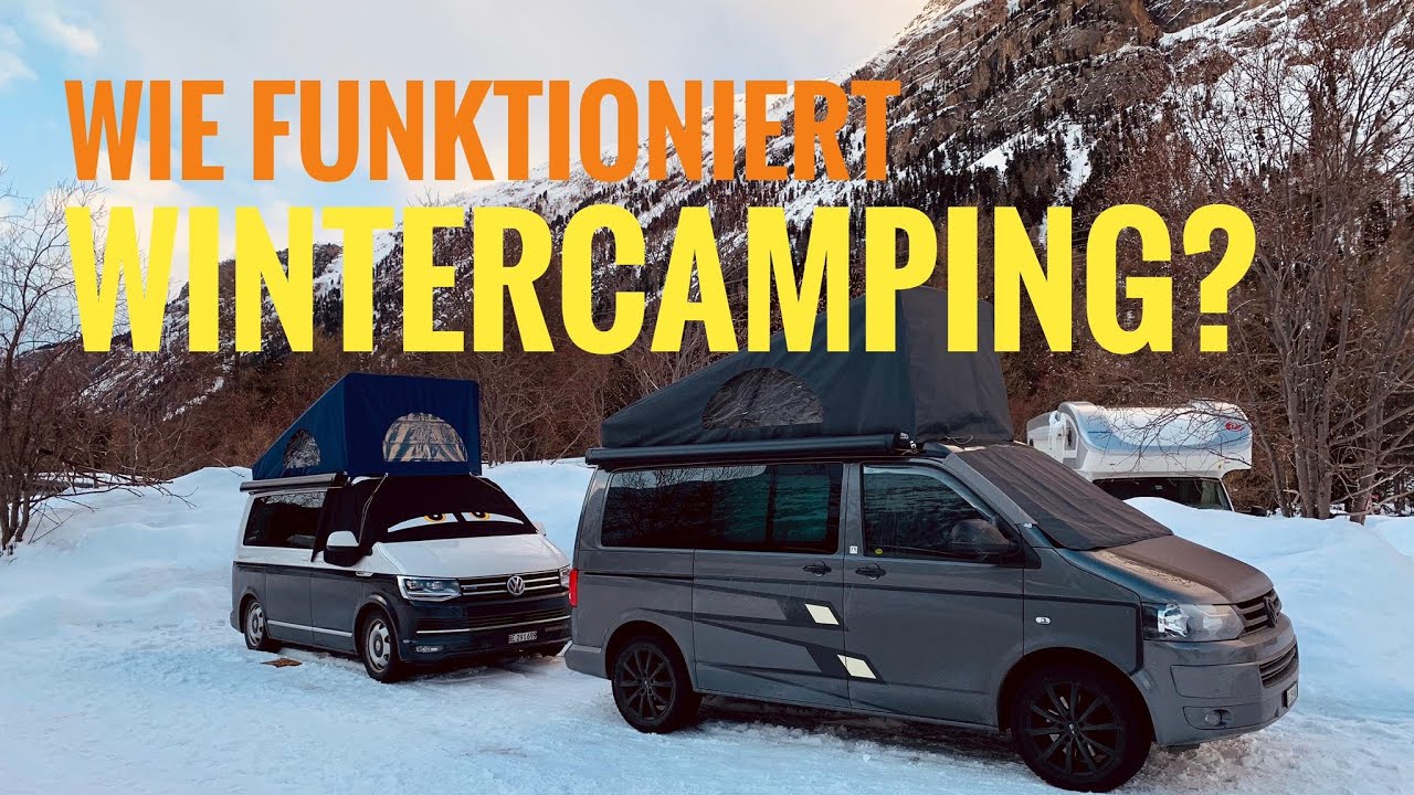 Camping im Winter? 🥶❄️ Dank Wintercamping-Tutorial auch im Winter Spass mit dem VW California!