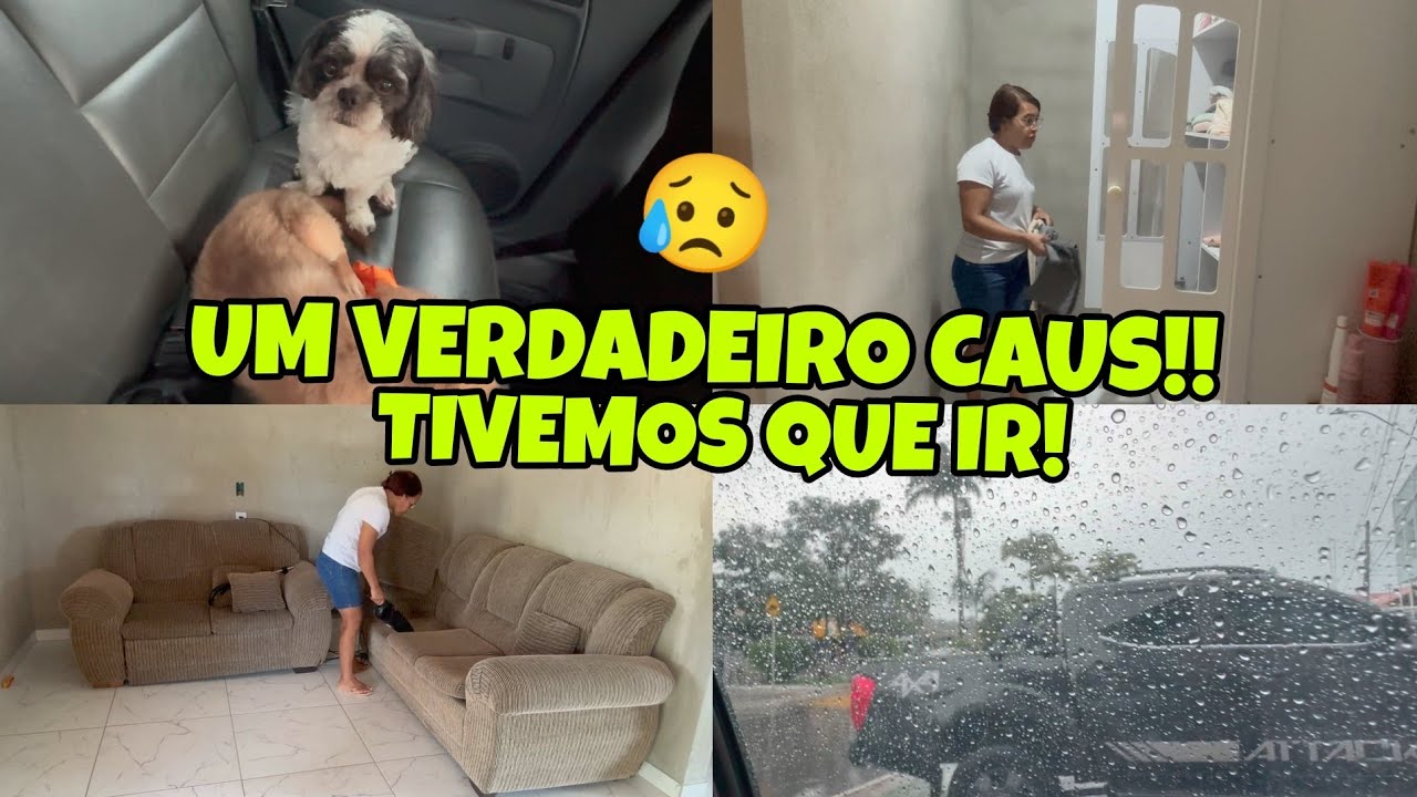 TIVEMOS QUE IR MESMO COM CHUVA! DIA DE MUITA CONFUSÃO POR AQUI!! #viral / cantinho da Malu 