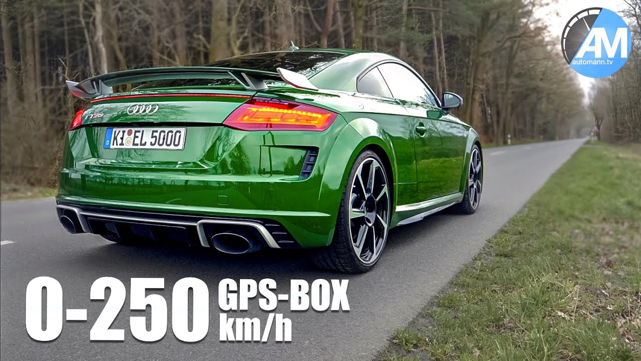 Slower with OPF? - TT RS Facelift GPS-Box acceleration🏁