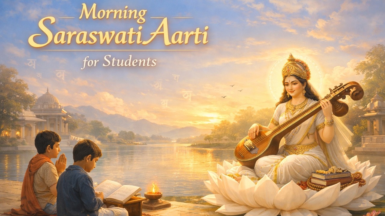 Om Jai Saraswati Mata | Blessings of Knowledge | Morning Aarti | Mantra Marg