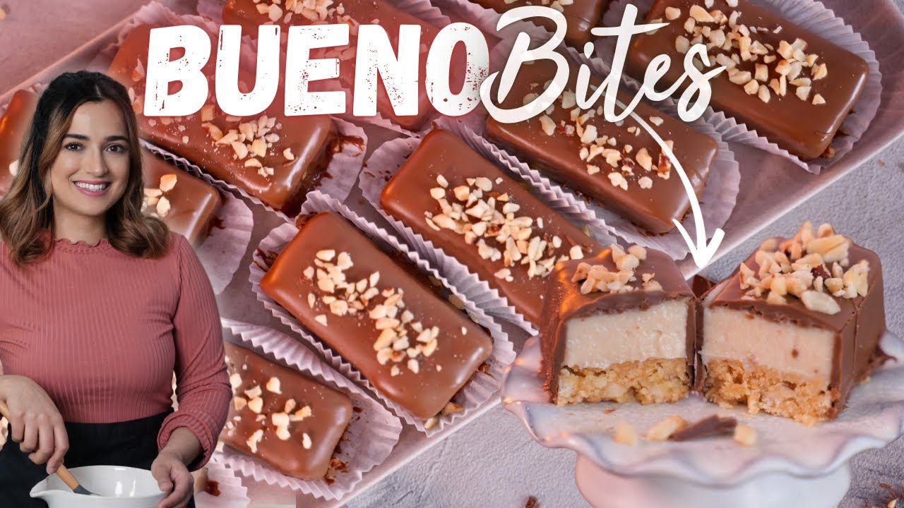 BUENO BITES 😍 Haselnuss-Törtchen ohne Backen | unglaublich lecker 😋🌰