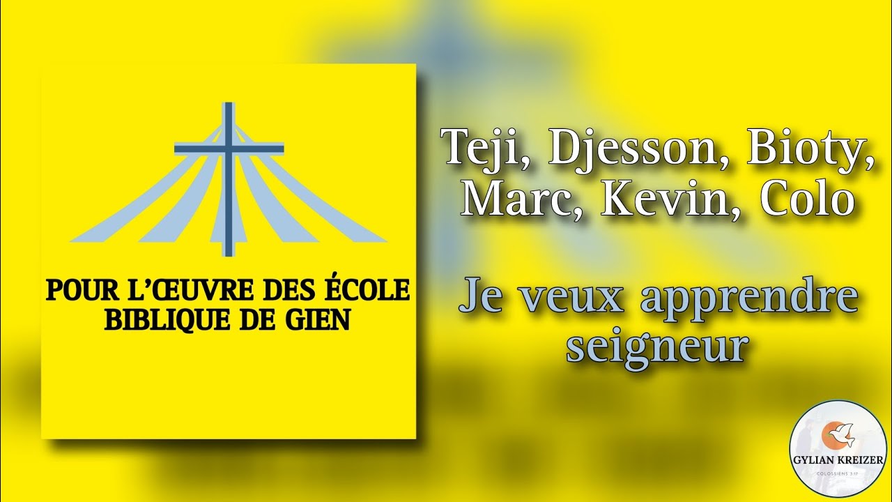 Teji, Djesson, Bioty, Marc, Kévin, Colo || Je Veux Apprendre Seigneur || Cantique 2024