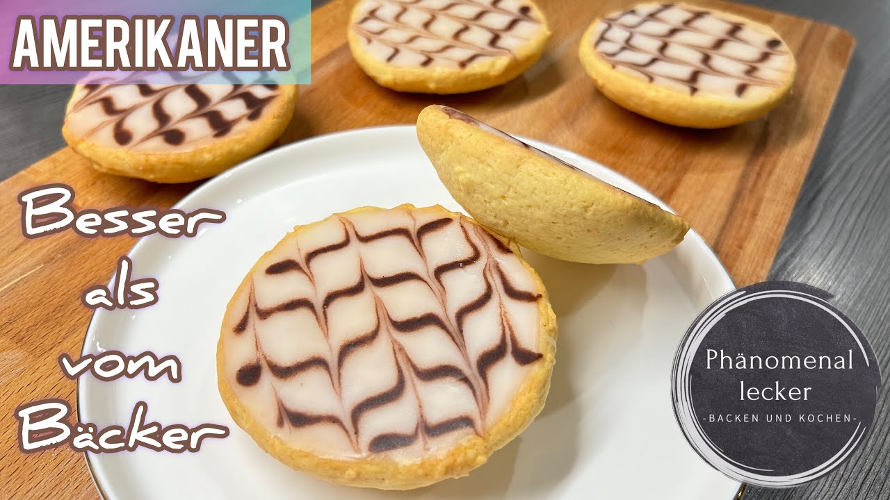 AMERIKANER backen - Besser als vom Bäcker