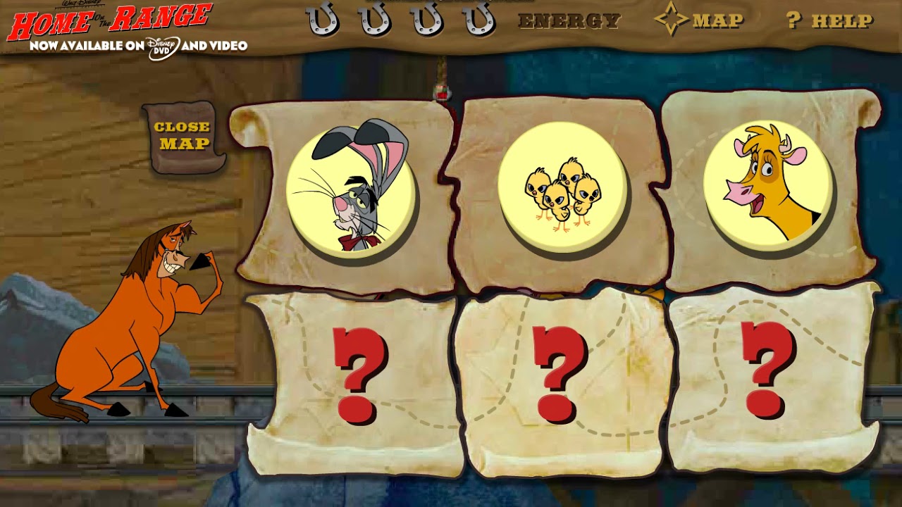 Home on the Range Buck to the Rescue (Disney Online)