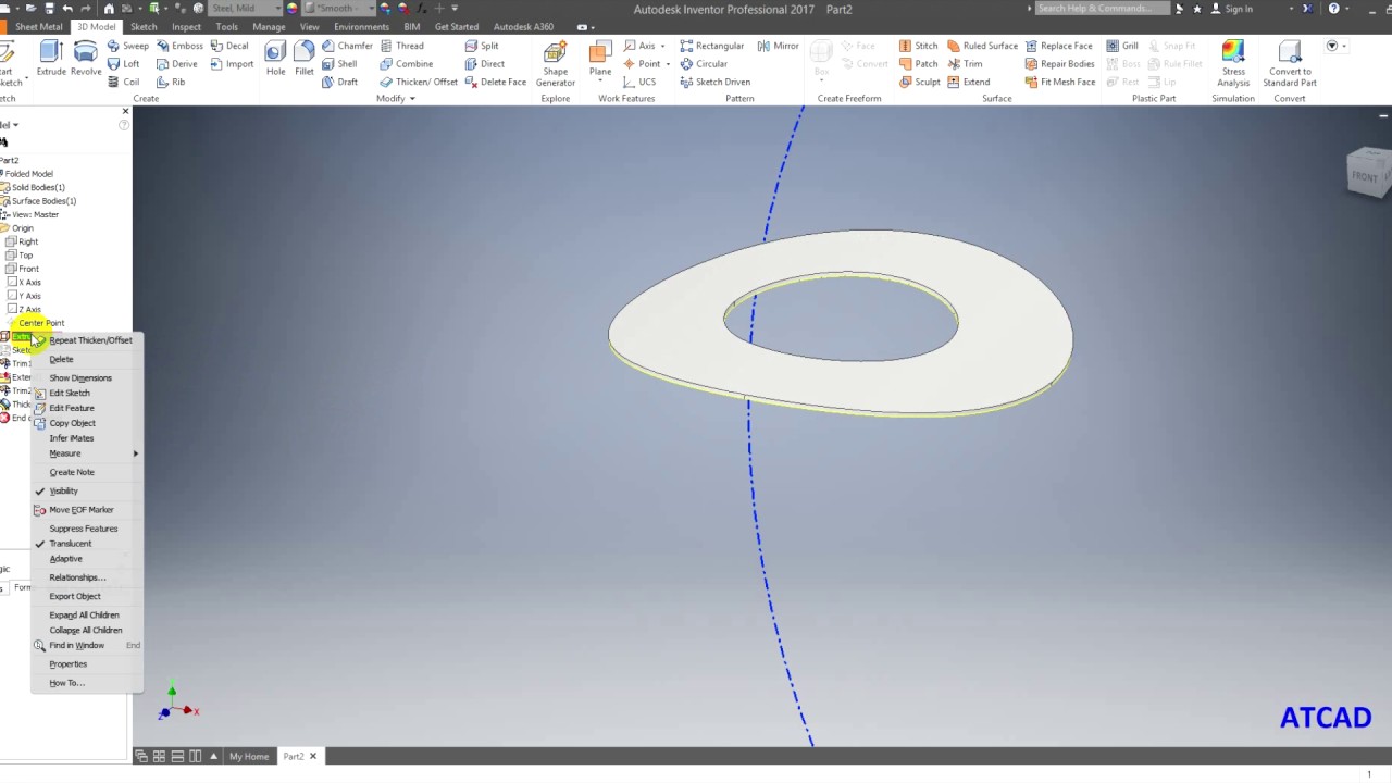 Autodesk Inventor-vessel repad