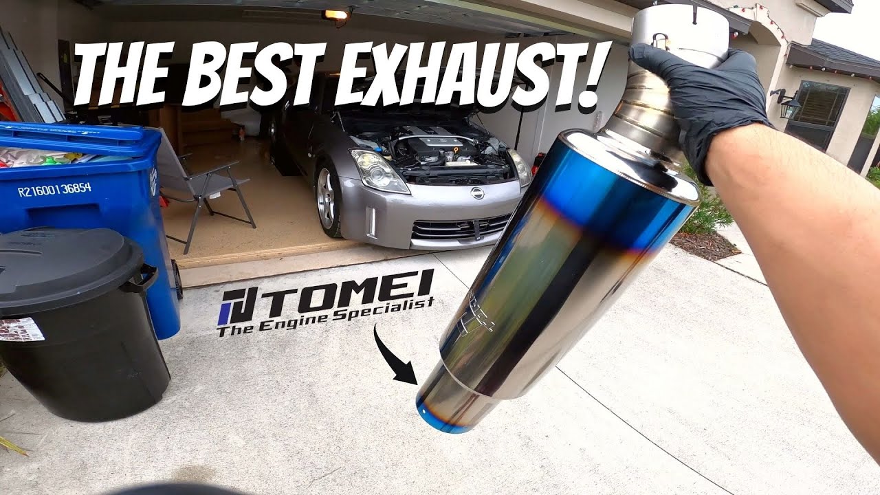 350Z HR GETS A FULL TITANIUM TOMEI EXHAUST