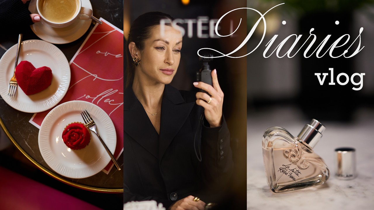 Valentine&rsquo;s VLOG ❤️ | Event z Bizuu, nowe pilates studio, wiecz&oacute;r z Estēe Lauder, perfumy Guerlain