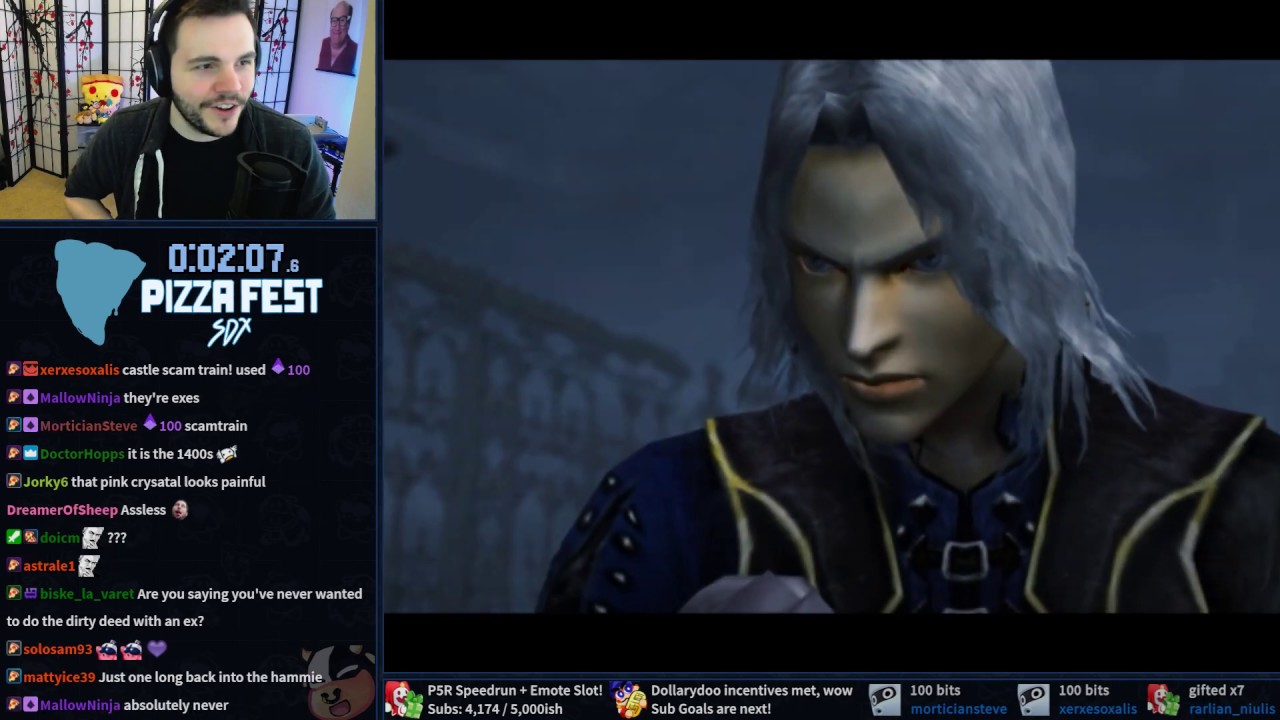 Castlevania: Curse of Darkness - Full Playthrough | Pizza Fest
