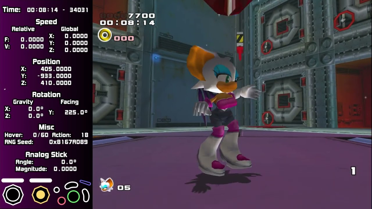 TAS: Security Hall m1 (Story Mode) in 08.14