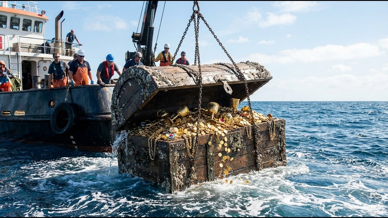 500 Years Underwater… The Lost Gold of BLACK PEARL finally Revealed!