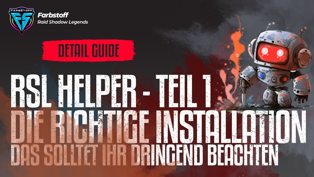 Raid: Shadow Legends - Die richtige Installation - RSLHelper Guide