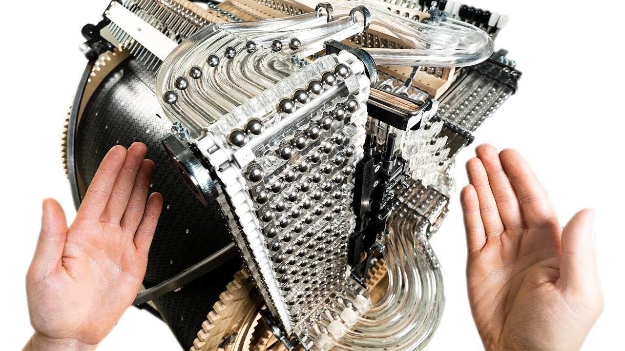 Marble Conveyor Belt Completed! - Marble Machine X #78