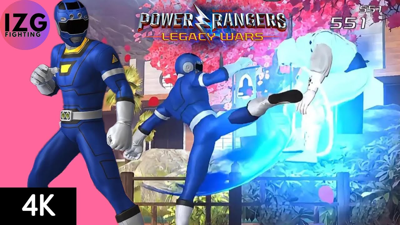 Justin Stewart (Blue Turbo Ranger) Gameplay | Power Rangers Legacy Wars