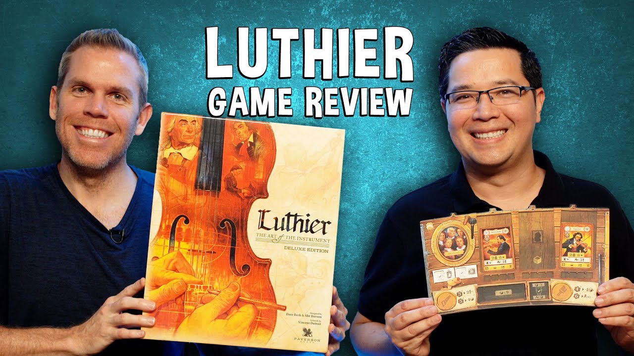 Обзор игры Luthier Review - Настольная игра по изготовлению музыкальных инструментов