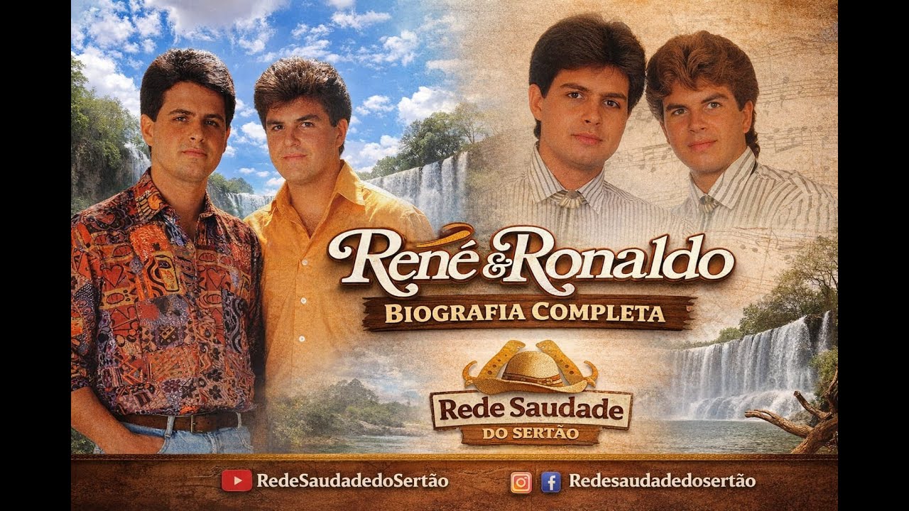 Rene e Ronaldo Biografia #redesaudadedosertaooficial  #umahistoriapararecordar 