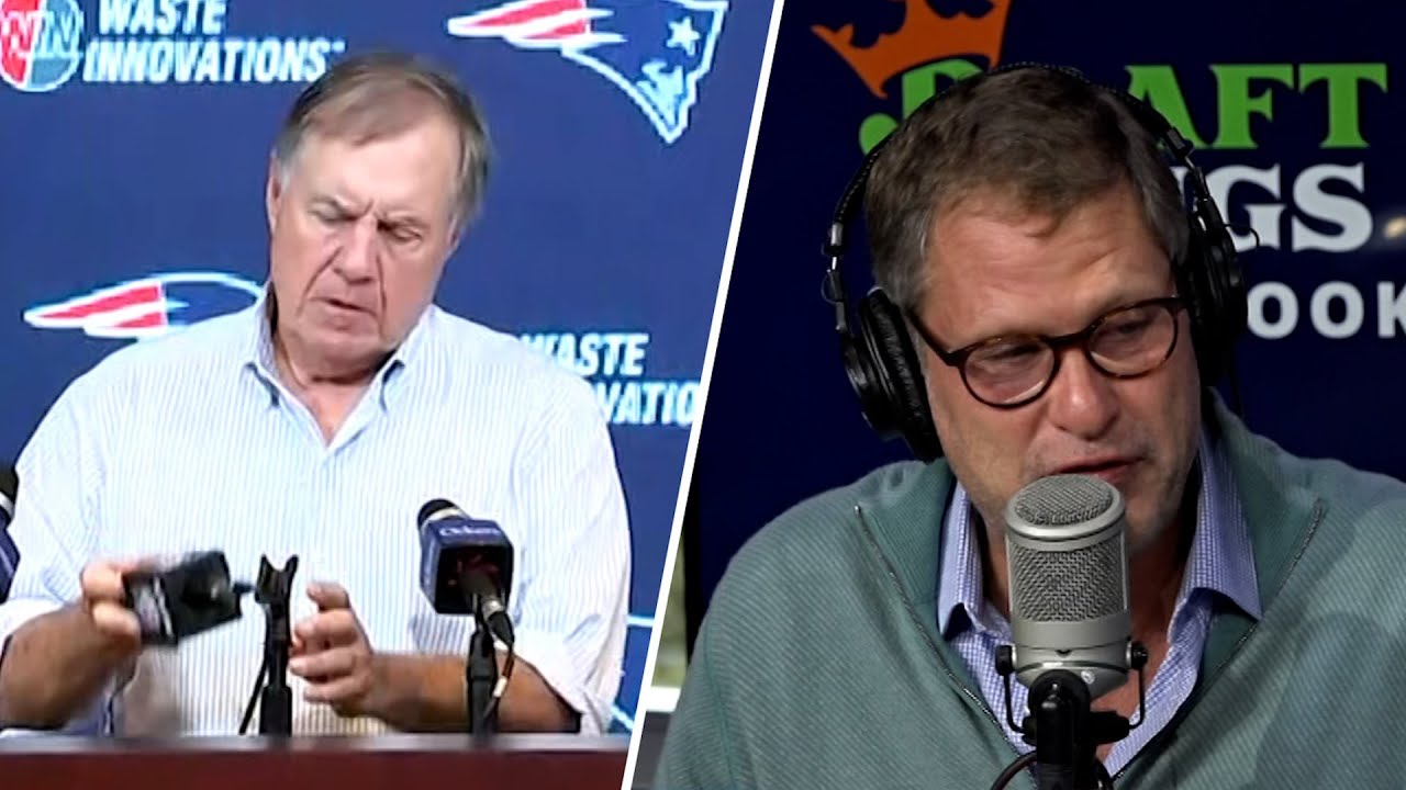 Felger & Mazz react to Bill Belichick removing NFL mic from podium after blowout loss to Saints