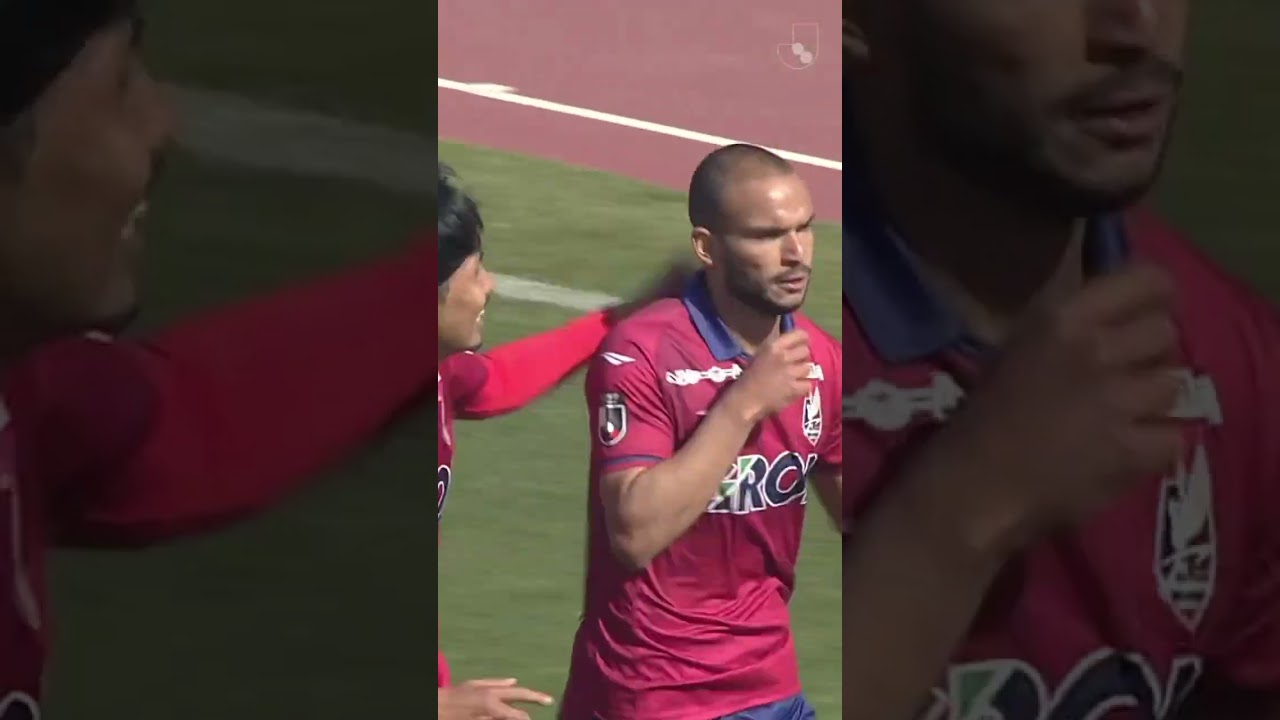 Gleyson with the amazing bicycle kick goal! #JLEAGUE #shorts