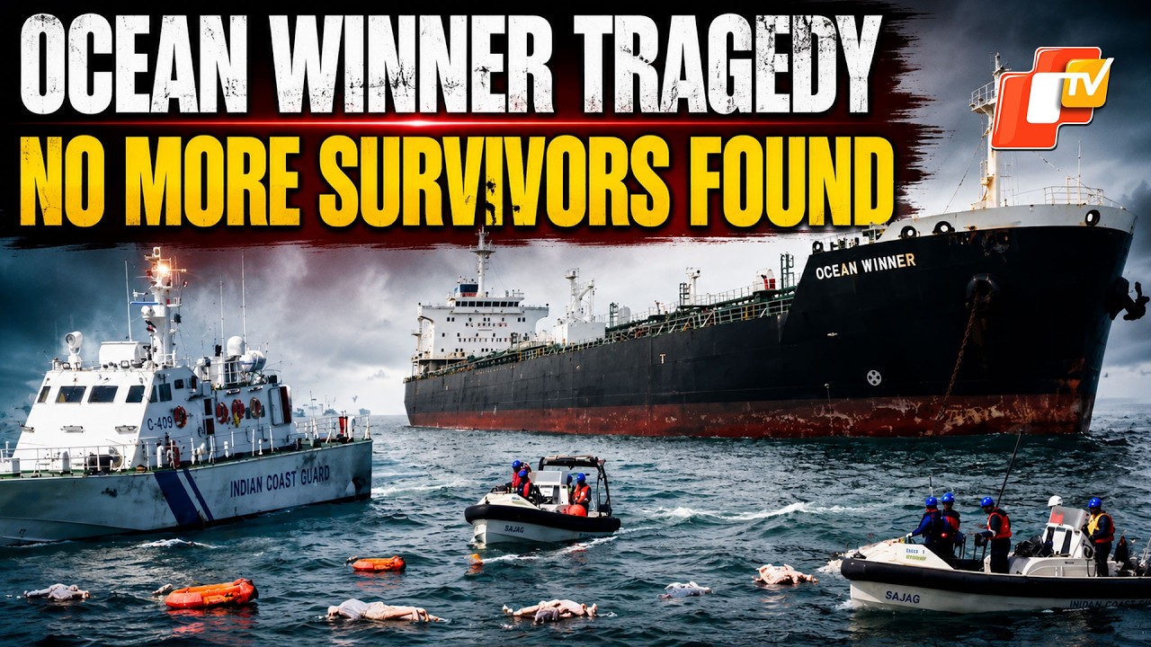 MV OCEAN WINNER TRAGEDY: 22 Crew Presumed Dead As Bay Of Bengal Search Ends
