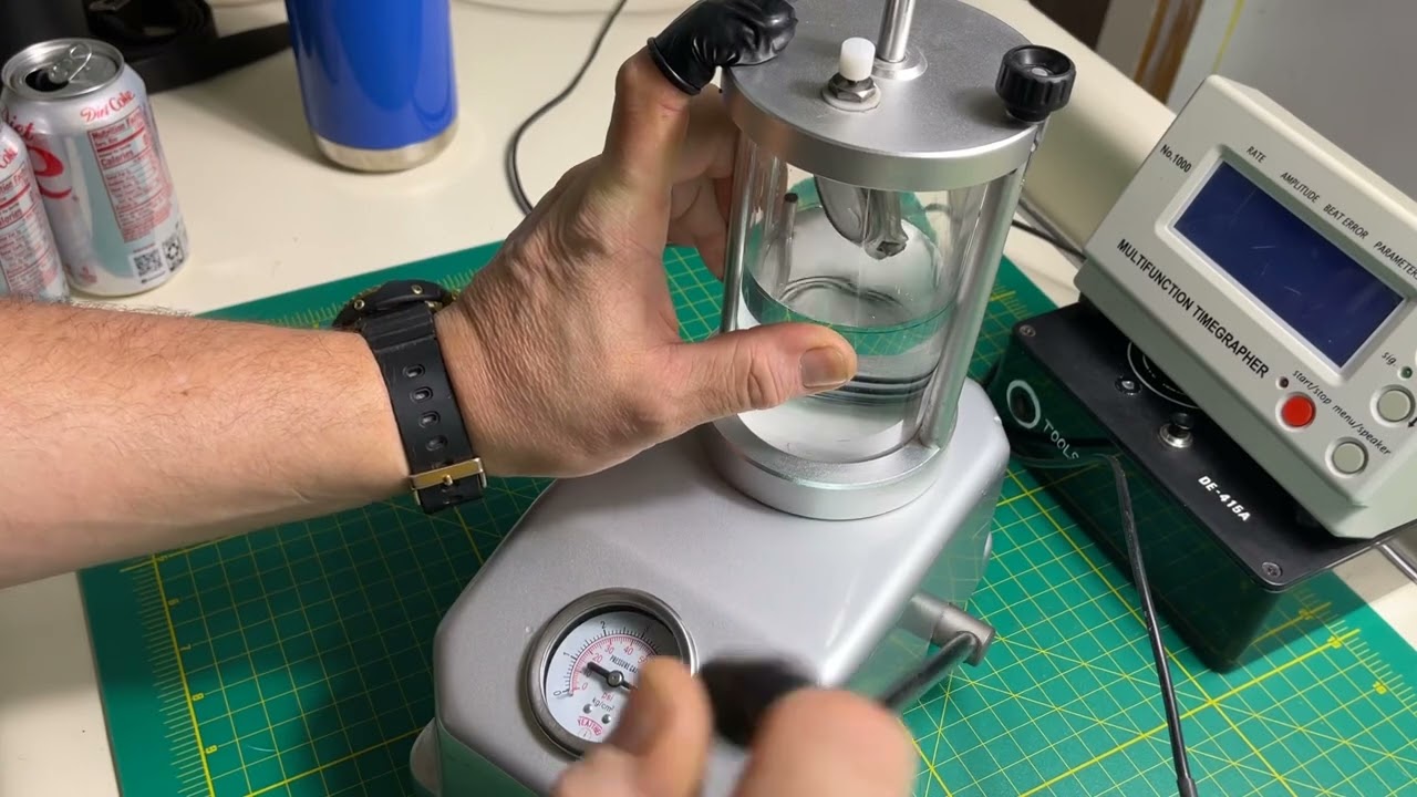 Seiko SSK003 - pressure testing the case - let's see if a 100m case can survive an 80 psi wet test.