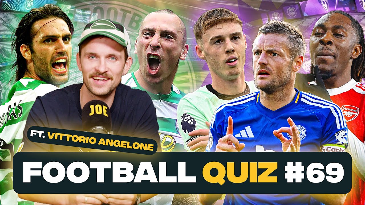 Vittorio Angelone vs FootballJOE Quiz! | Celtic vs the Premier League