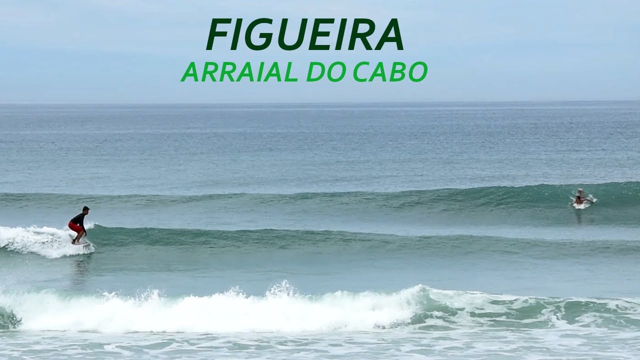 Altas marolas na Praia da Figueira, o Huntington Beach que nunca deu - Surf em Arraial do Cabo #2